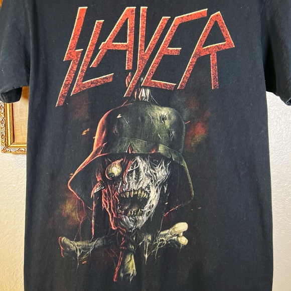 Vintage Reproduction Slayer Band Tee - Picture 3 of 4